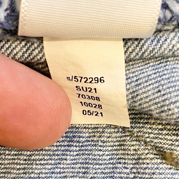 LOFT Outlet 0P Straight Jeans Women’s Distressed Stretch Light Wash Crop - Picture 12 of 15